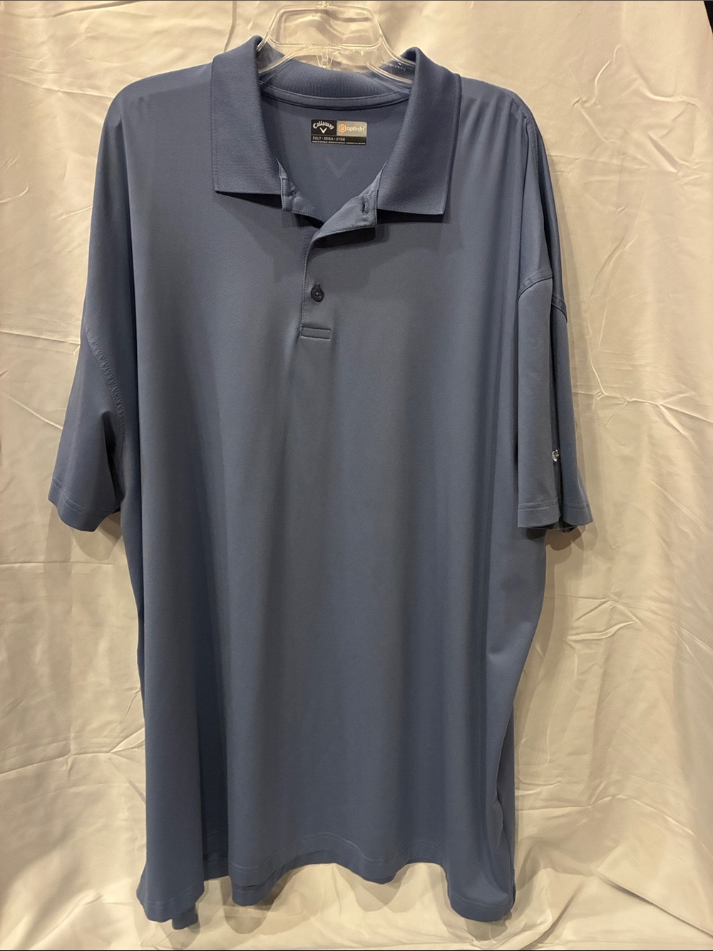Men’s 3XLT Callaway Opti-Dri Slate Blue Golf Polo